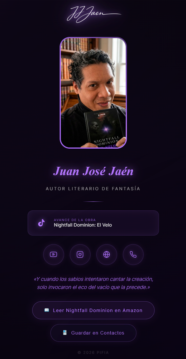 Diseño con iconos horizontales y botones de acción